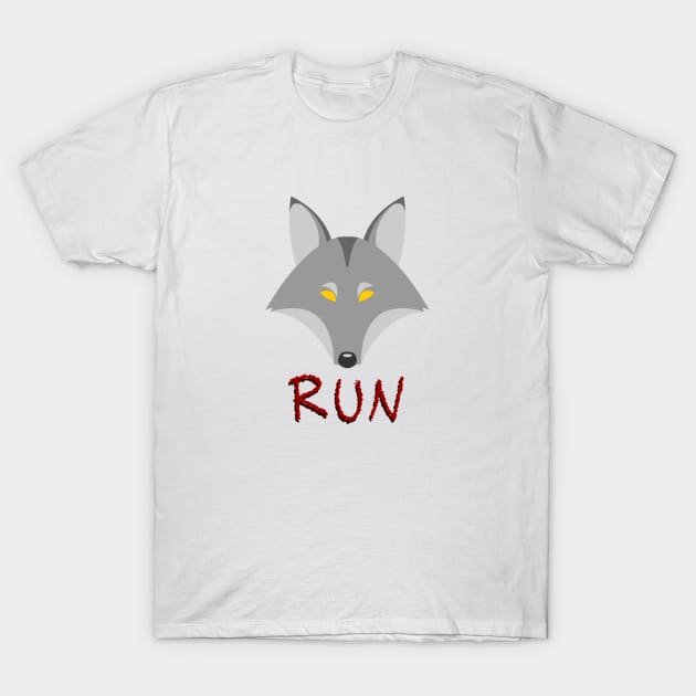 Wolf runner store t shirt
